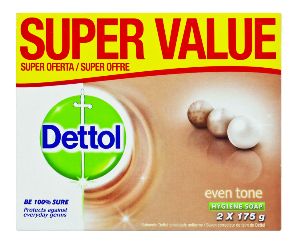 Dettol Soap Even Tone Value Pack 2 x 175g Grays Home Deliveries