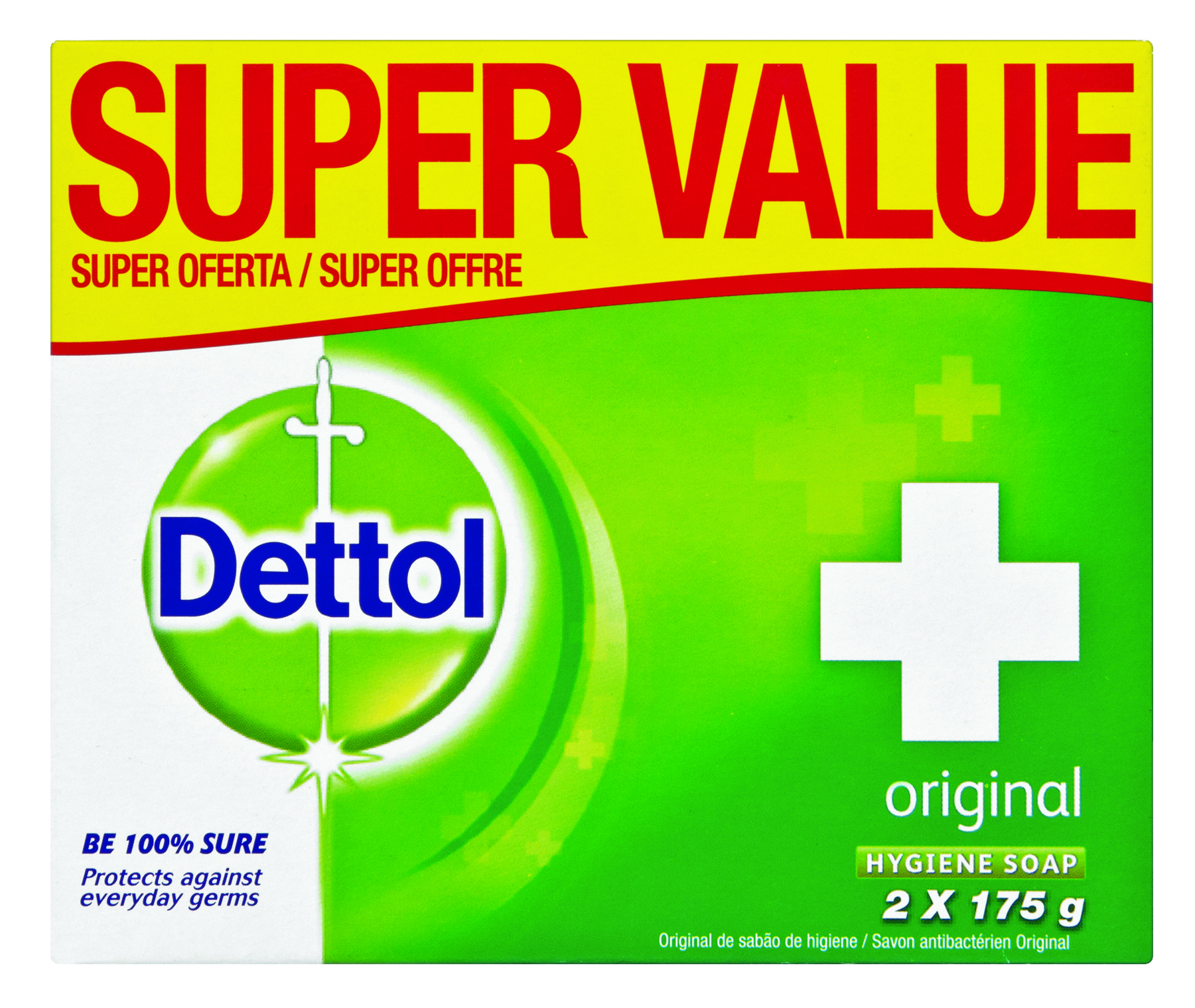 Dettol Soap Original Value Pack –  2 x 175g - Grays Home Delivery