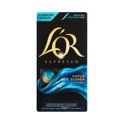 L’OR CAPSULES ORIGINS UTZ PAPUA NEW GUINEA – 5.2GX 10 - Grays Home Delivery