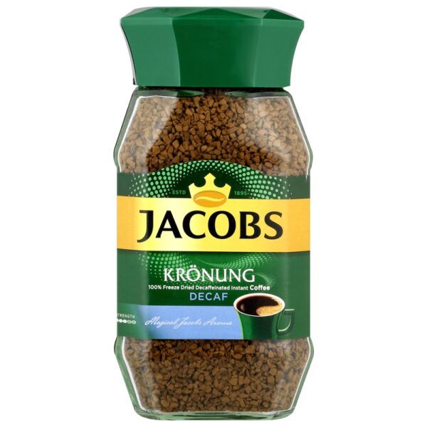 JACOBS KRONUNG DECAF COFFEE 200G Grays Home Deliveries