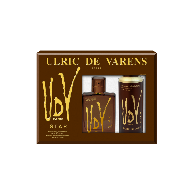 Ulric de Varens For Him Star Coffret – (EDT 100ml + Deo 200ml) - Grays Home Delivery