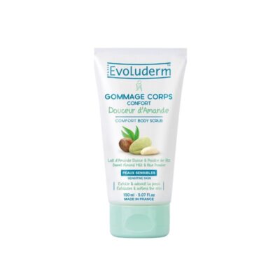 Evoluderm Douceur d’Amande Comfort Body Scrub -150ml - Grays Home Delivery
