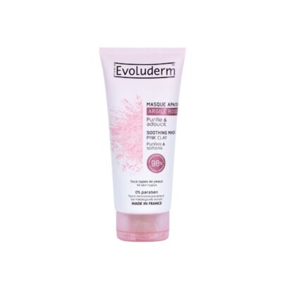 Evoluderm Soothing Mask with Pink Clay – 100ml - Grays Home Delivery