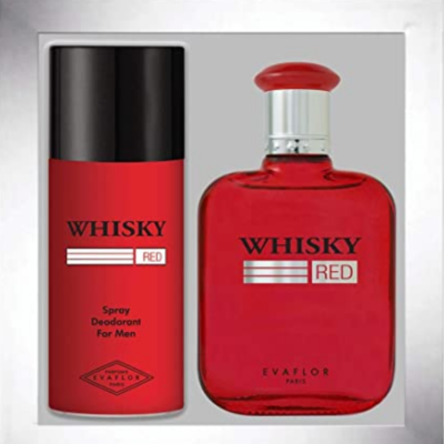 Evaflor Whisky Red Coffret – (Edt 100ml + Deo 150ml) - Grays Home Delivery