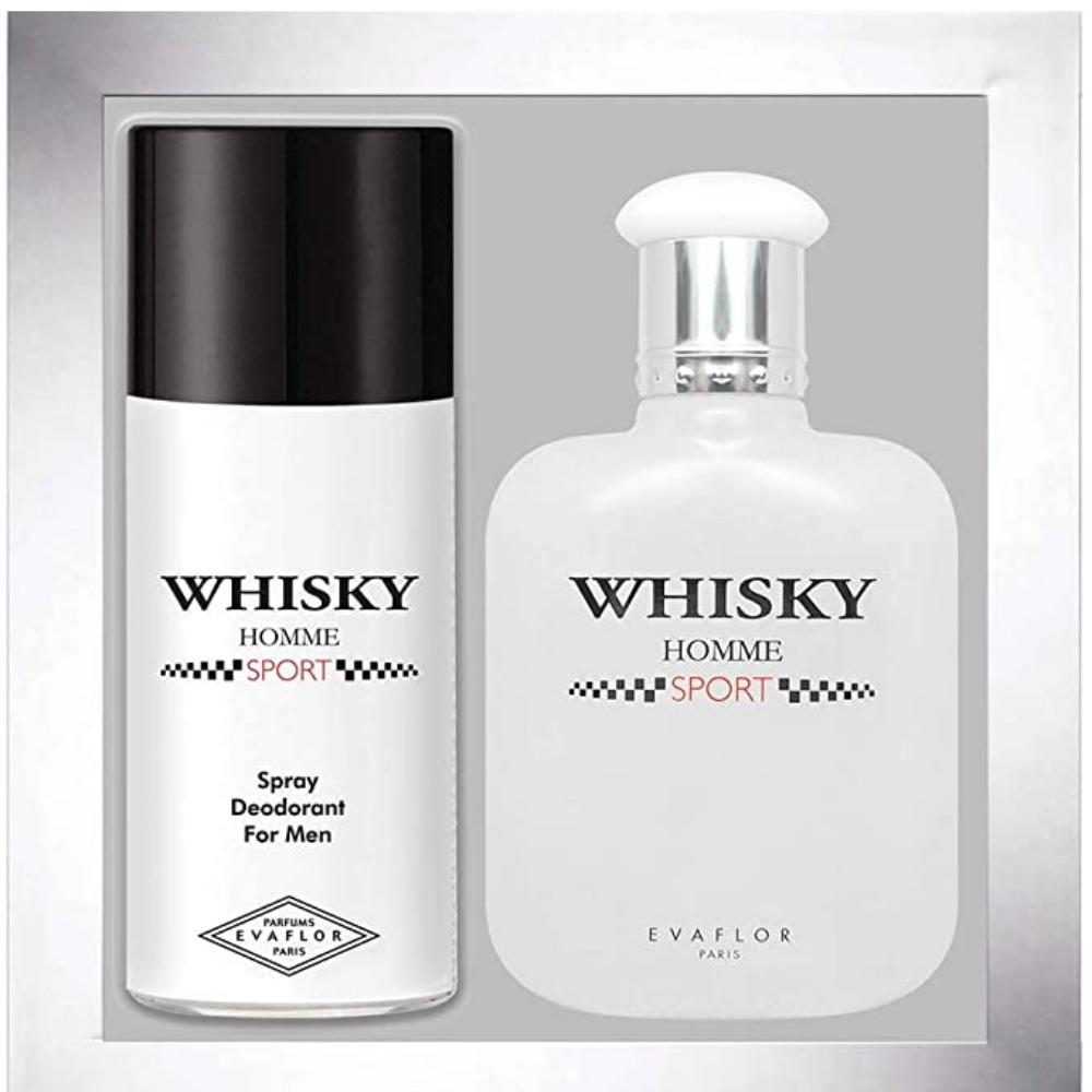 Coffret Whisky homme sport eau de toilette 100ml + travel perfume