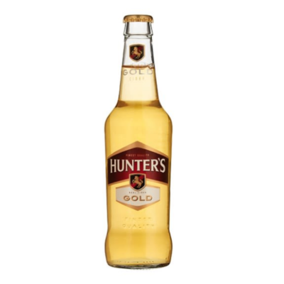 HUNTERS GOLD – 330ML 4.5% – PACK 6 - Grays Home Delivery