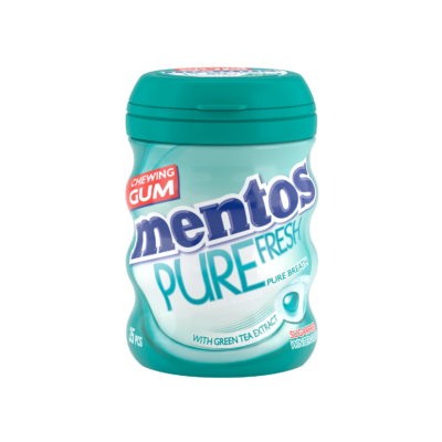 MENTOS PURE FRESH WINTERGREEN GUM 35P – 61.25G - Grays Home Delivery