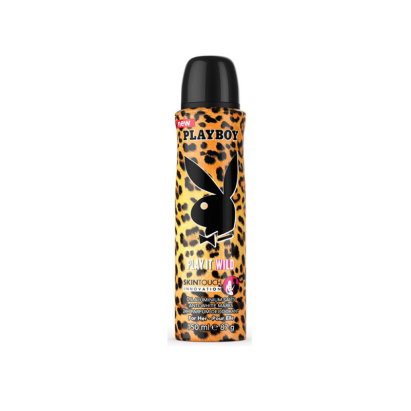 Playboy Deo Spray Wild Woman 150ml Grays Home Deliveries