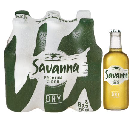 SAVANNA DRY – 330ML - Grays Home Delivery