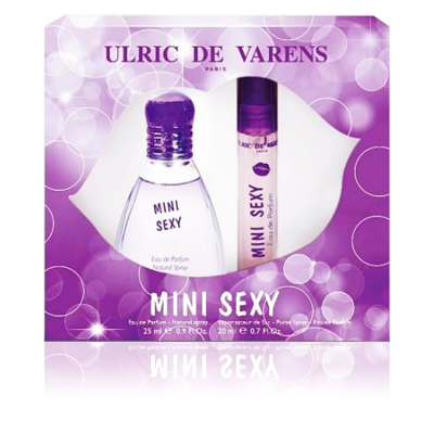 Ulric De Varens Coffret Mini Sexy – (Edp 25ml + Purse Spray 20ml) - Grays Home Delivery
