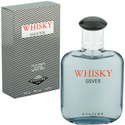 Evaflor Whisky Men Silver Edt – 100ml - Grays Home Delivery