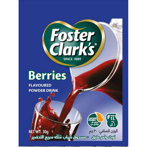 FOSTER CLARK’S BERRIES – 30G - Grays Home Delivery
