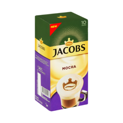 JACOBS CAPPUCCINO MOCHA 10 X 21.9 gr - Grays Home Delivery