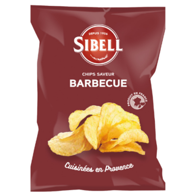SIBELL POTATO CHIPS CRISPY BARBECUE 25G - Grays Home Delivery