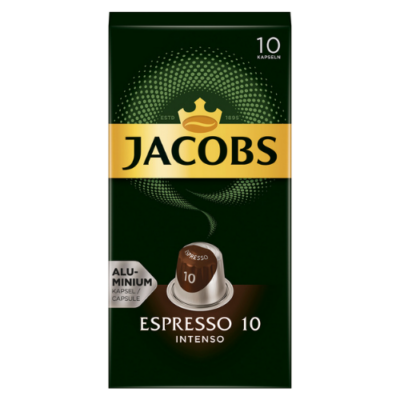 JACOBS INTENSO CAPSULES – 10PC - Grays Home Delivery
