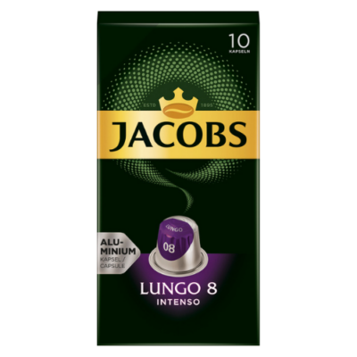 JACOBS LUNGO CAPSULES -10PC - Grays Home Delivery