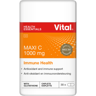VITAL MAXI C 1000MG – 30 TABS - Grays Home Delivery