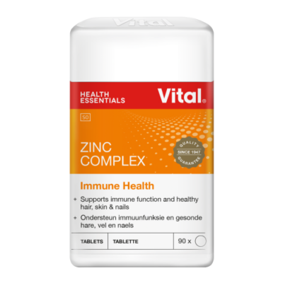 VITAL ZINC COMPLEX – 90 TABS - Grays Home Delivery