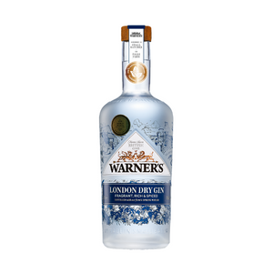 WARNER’S LONDON DRY GIN 700ML 40% - Grays Home Delivery