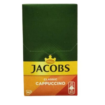 JACOBS INSTANT CAPPUCCINO ORIGINAL 14 8 GR - Grays Home Delivery