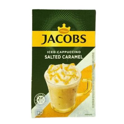 JACOBS INSTANT ICED CAPPUCCINO SALTED CARAMEL 20 3 GR - Grays Home Delivery