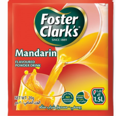 FOSTER CLARK’S MANDARIN 20G - Grays Home Delivery
