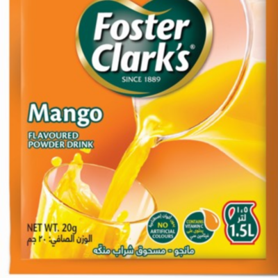 FOSTER CLARK’S MANGO 20G - Grays Home Delivery