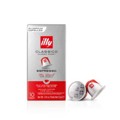 ILLY COFFEE CAPSULES ESPRESSO CLASSIC 10PC - Grays Home Delivery