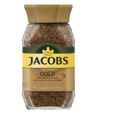 JACOBS GOLD INSTANT COFFEE 47.5GR - Grays Home Delivery