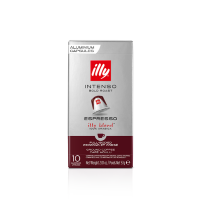 ILLY COFFEE CAPSULES ESPRESSO INTENSO 10PC - Grays Home Delivery