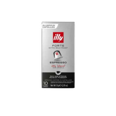 ILLY COFFEE CAPSULES ESPRESS FORTE 10PC - Grays Home Delivery