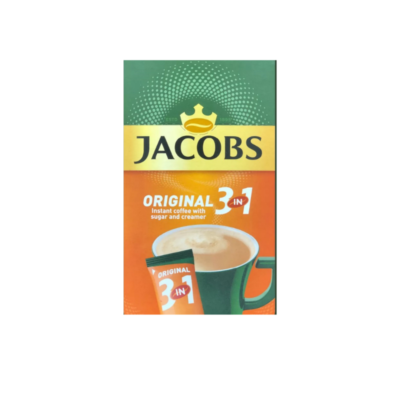 JACOBS 3 IN 1 INSTANT COFFEE WITH CREAMER AND SUGAR - Grays Home Delivery