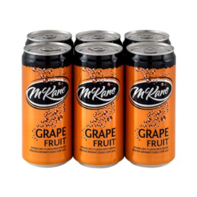 MCKANE GRAPEFRUIT CAN 300ML PACK OF 6 - Grays Home Delivery