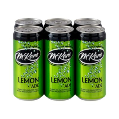 MCKANE LEMONADE CAN 300ML PACK OF 6 - Grays Home Delivery