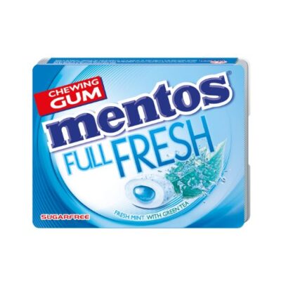 MENTOS GUM FULL FRESH BLISTER FRESHMINT 8P - Grays Home Delivery