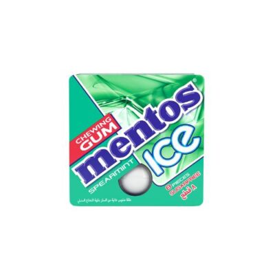 MENTOS GUM ICE BLISTER SPEARMINT 8P - Grays Home Delivery