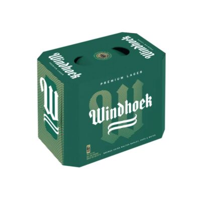 WINDHOEK LAGER CAN 500ML 4% PACK OF 6 - Grays Home Delivery