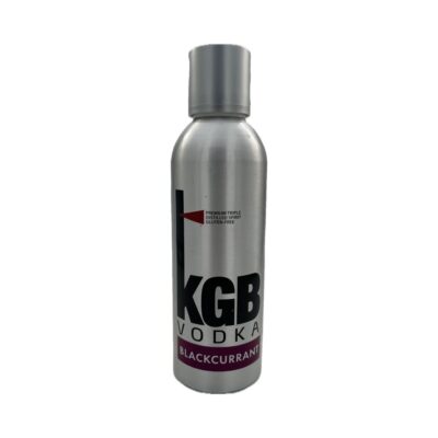 KGB VODKA BLACKCURRANT 700ML 37.5% - Grays Home Delivery