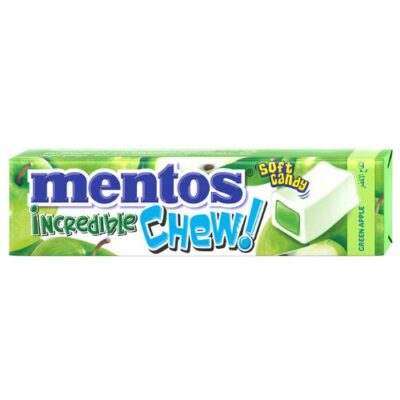 MENTOS – INCREDIBLE CHEW STICK GREEN APPLE - Grays Home Delivery