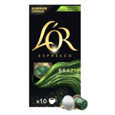 L’OR CAPSULES 5.2G X 10 – BRAZIL LIMITED CREATIONS - Grays Home Delivery