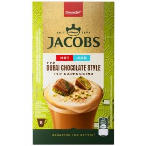 JACOBS CAPPUCCINO DUBAI CHOCOLATE 19.5GX8