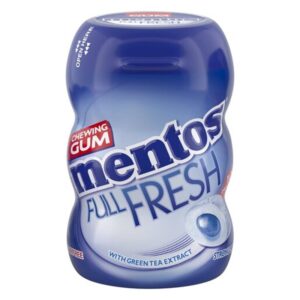 MENTOS FULL FRESH GUM STRONGMINT NANO BOTTLE 10P