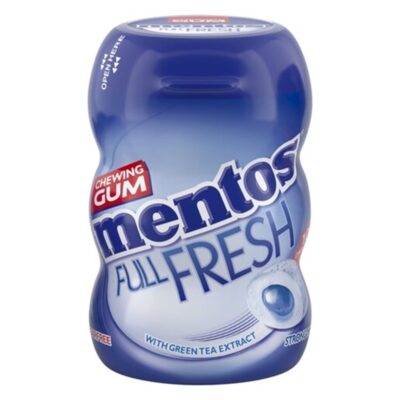 MENTOS FULL FRESH GUM STRONGMINT NANO BOTTLE 10P - Grays Home Delivery
