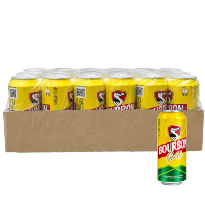 BOURBON GOLD CAN 500ML TRAY 24 UNITS - Grays Home Delivery